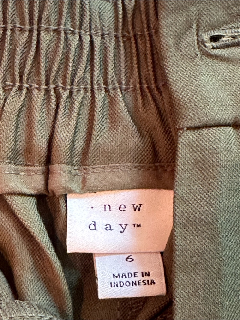 a new day Olive Green Straight Leg Pants - Picture 4 of 4